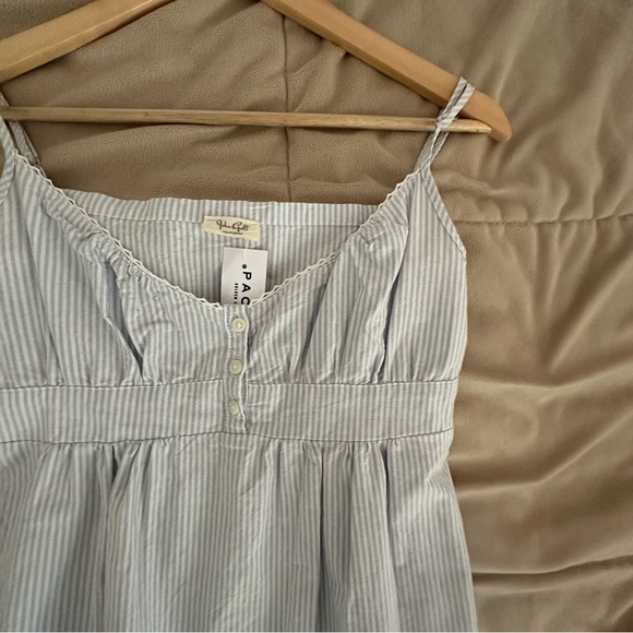 john galt blue and white striped arianna dress with tags - Picture 3 of 3